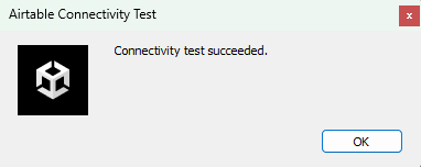 Connectivity Test Modal